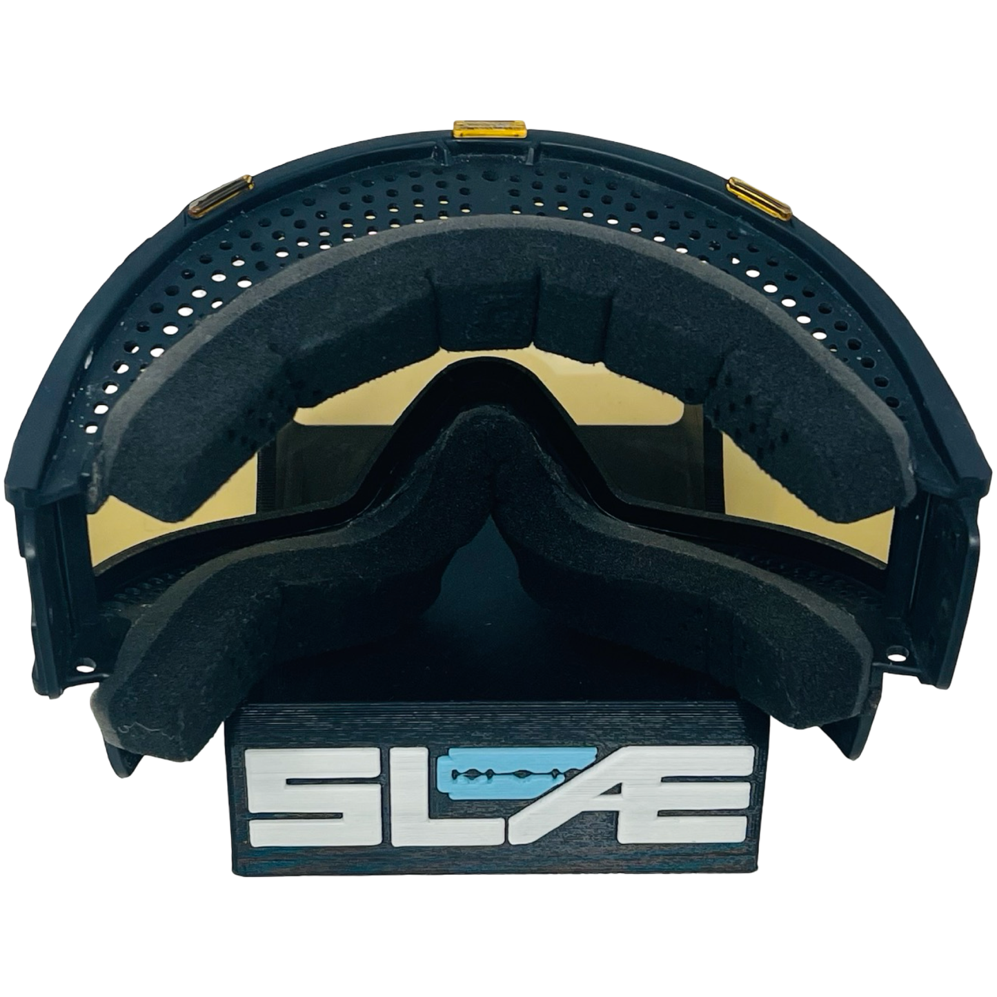 Black OG JT Thin Frames w/ G1 Foam & Amber Lens *MINT*