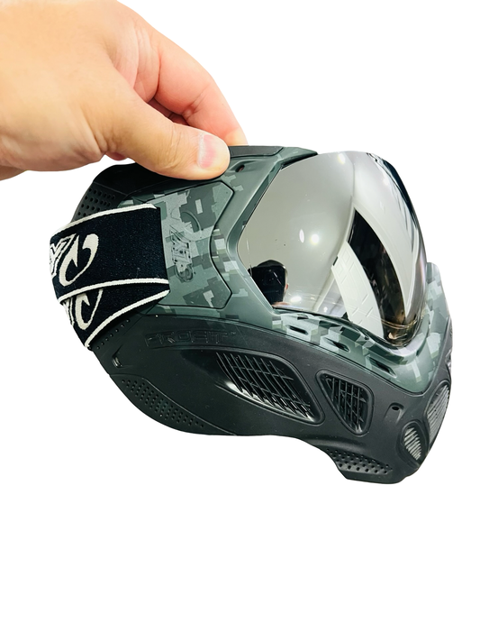 Sly Profit Mask with Chrome Lens and Smoke Fade Lens *MINT*