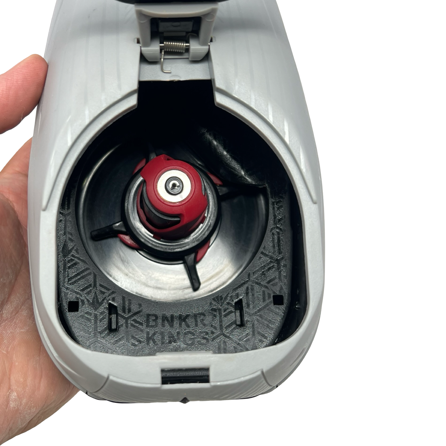 BunkerKings CTRL Hopper Loader - Black / Grey with Virtue Crown II Speed Feed