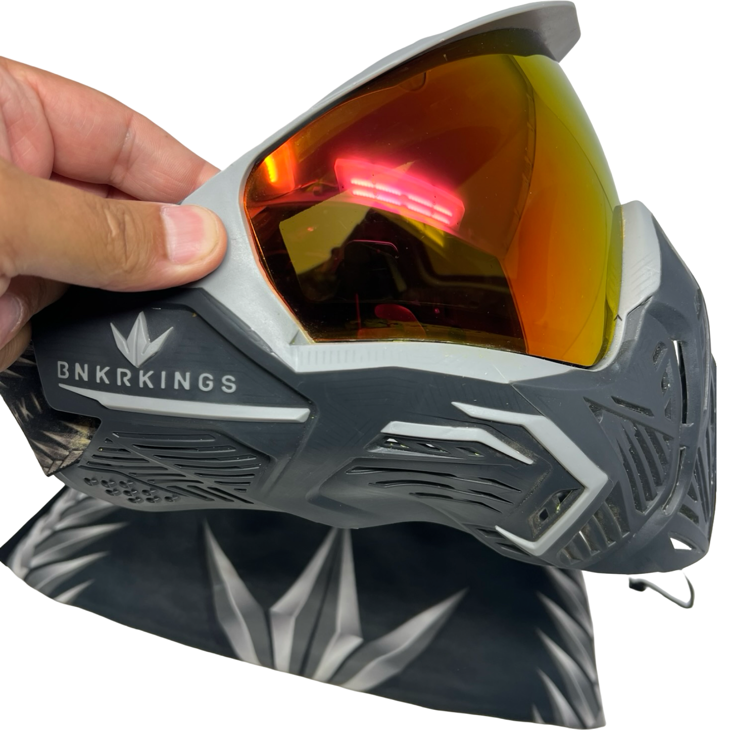 Bunkerkings CMD Mask w/ Fire Lens (Used)
