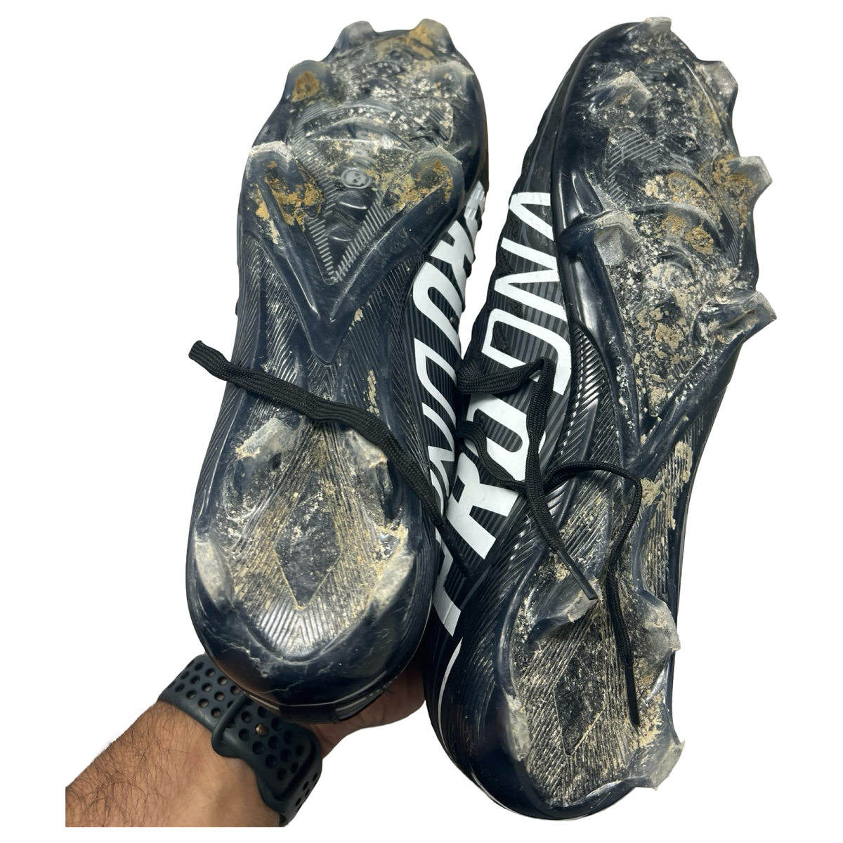 Infamous ProDNA Voltrax Cleats Size 10 *Used Once*