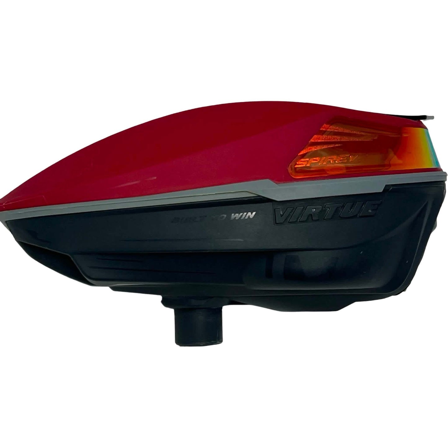 Spire 5 Black & Red w/ Smoke Rain Lid
