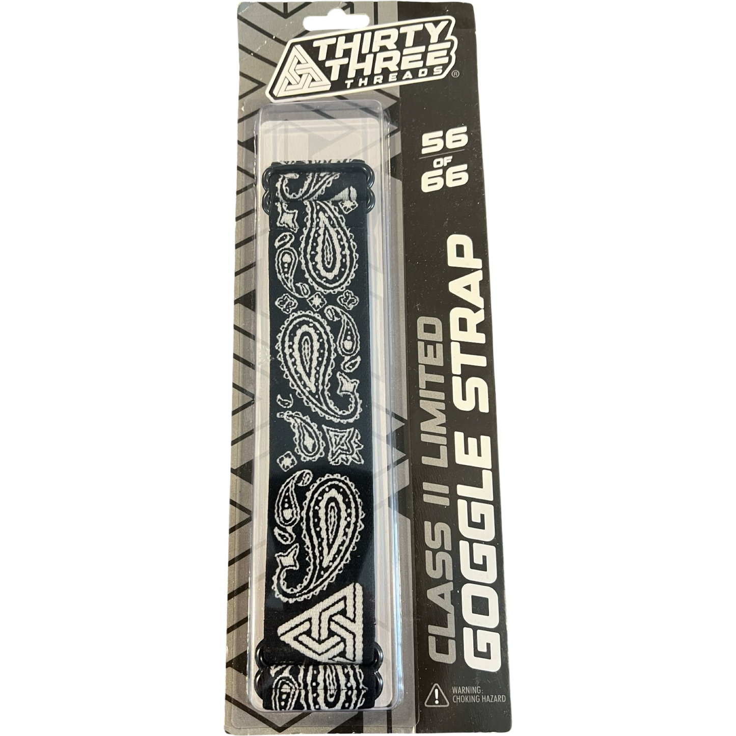 33T JT Strap - Black Bandana (Jesse James)