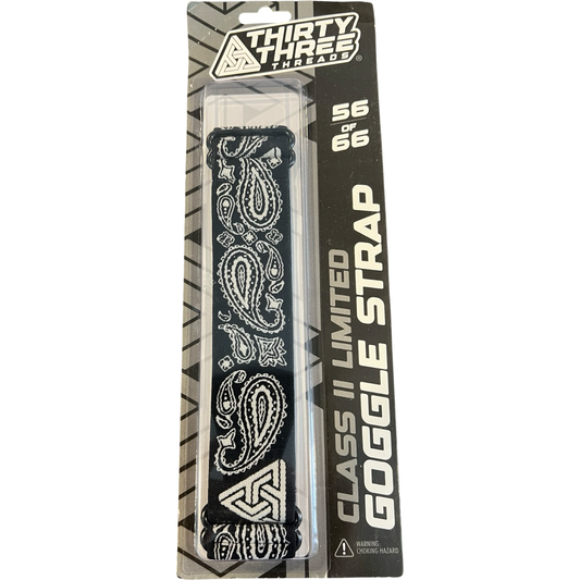 33T JT Strap - Black Bandana (Jesse James)