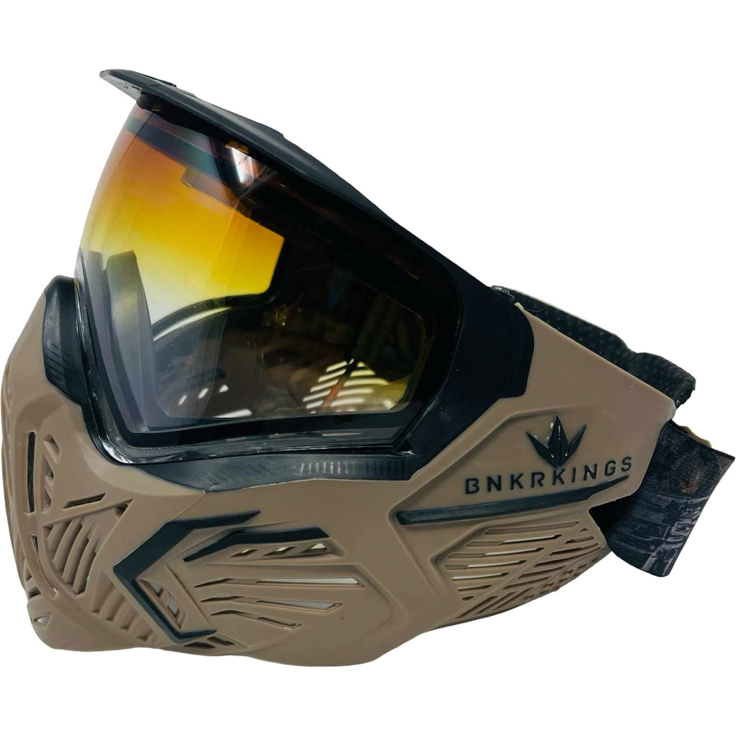 Tan Bunkerkings CMD Mask w/ Fade Lens