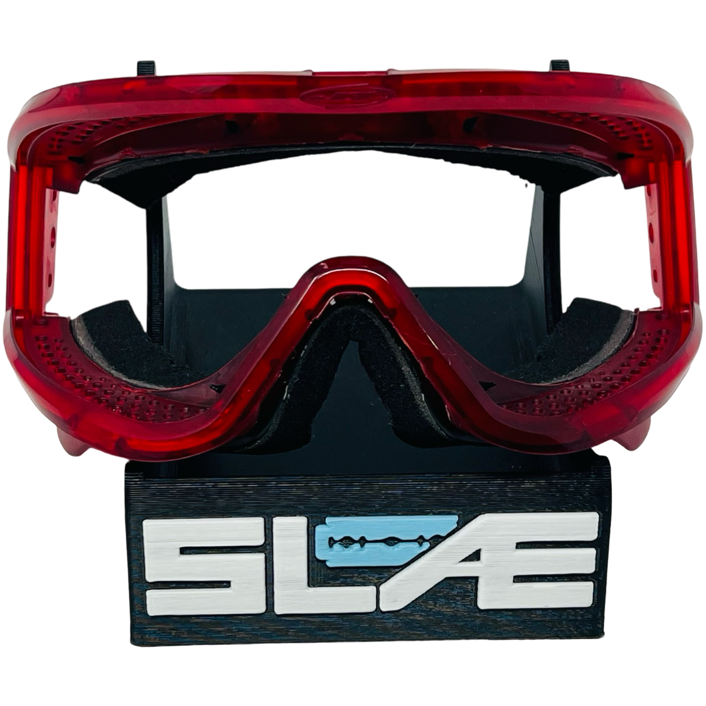 Red Clear Custom JT Thin Frames w/ G1 Foam