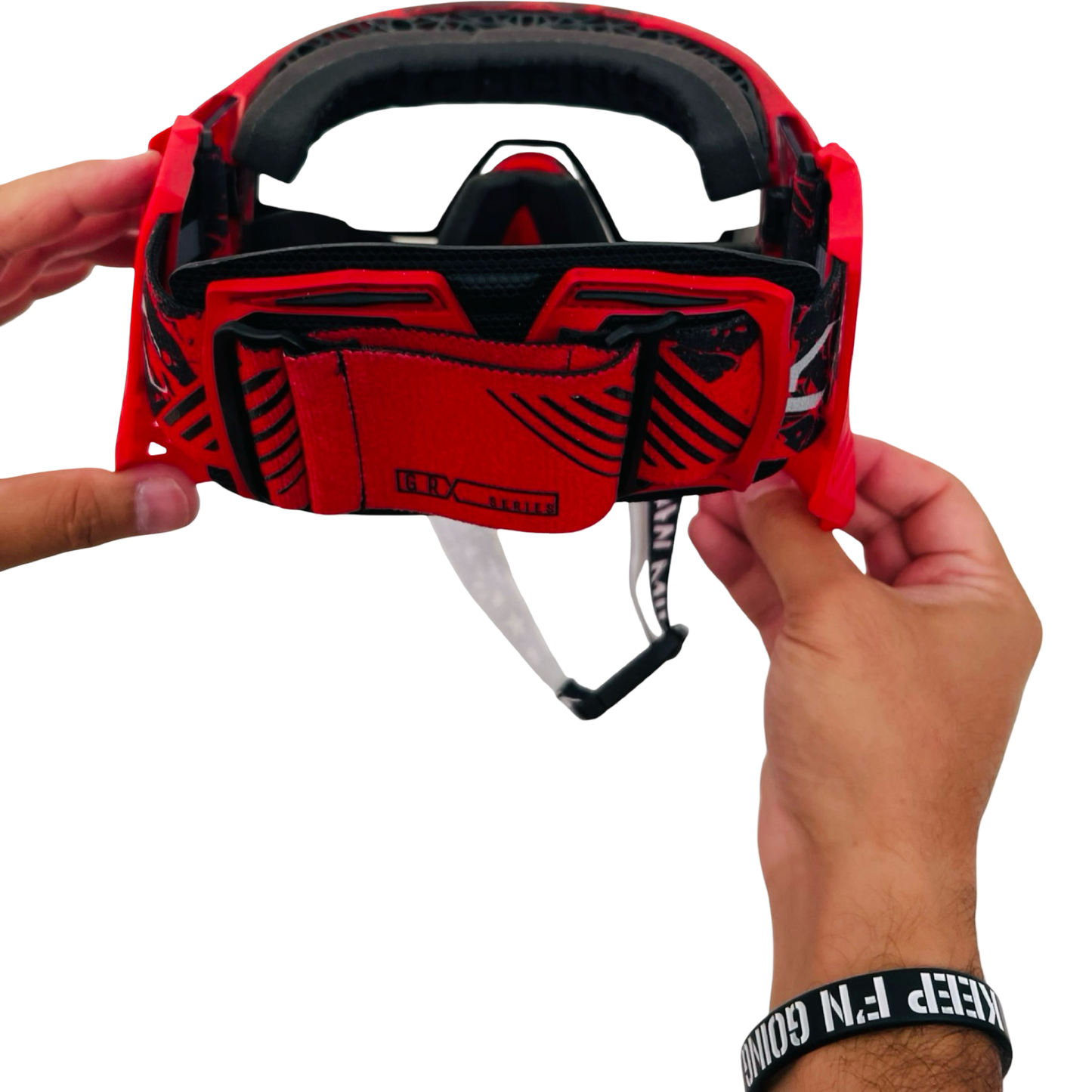 CRBN Pro GRX Bloodsplatter Mask *Like New*