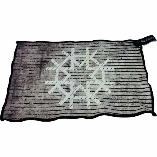 Hormesis Microfiber Towel - Black & Grey *Brand New*