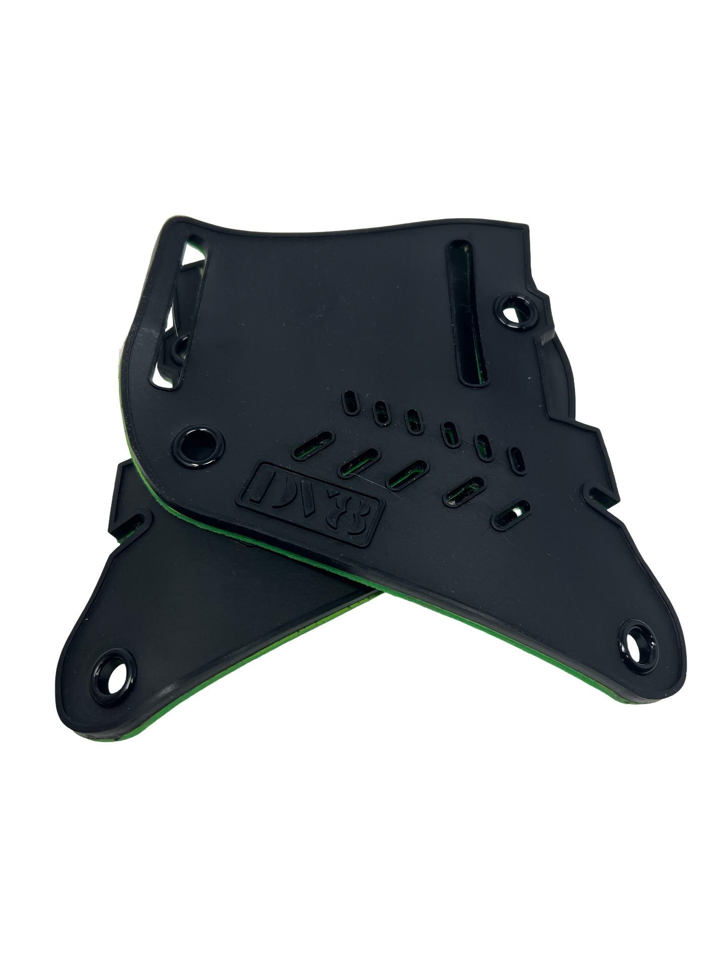 DV8 Black / Green Dual Ears (Rubber Outside Foam Inside)