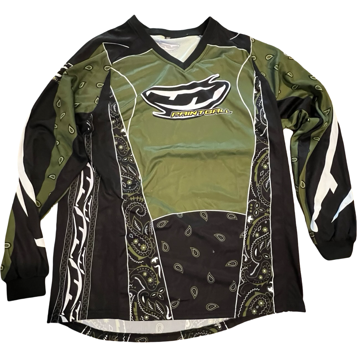 JT Olive Bandana Jersey 3XL
