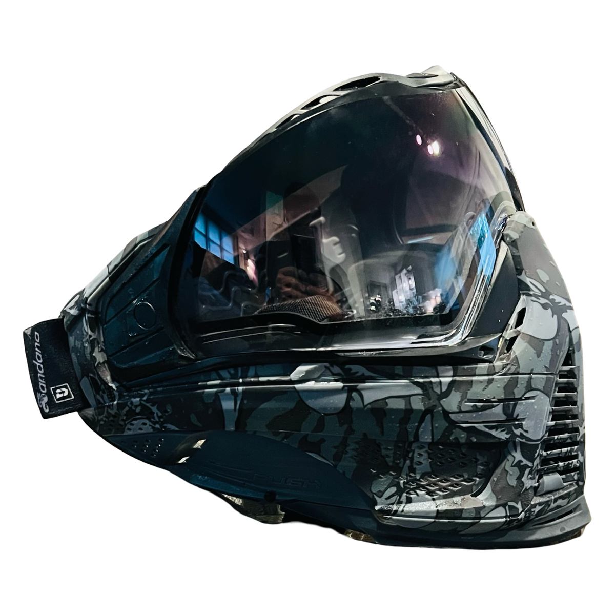 Sandana Flying Skulls Ghost Push Unite Goggle Mask Limited Edition