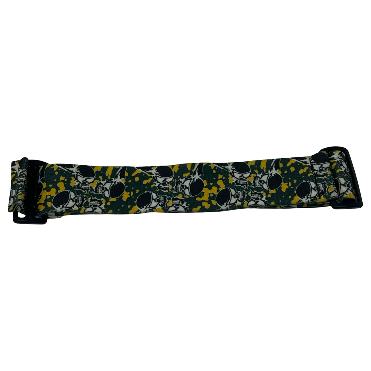 Sandana Flying Skulls Green & Gold JT Strap