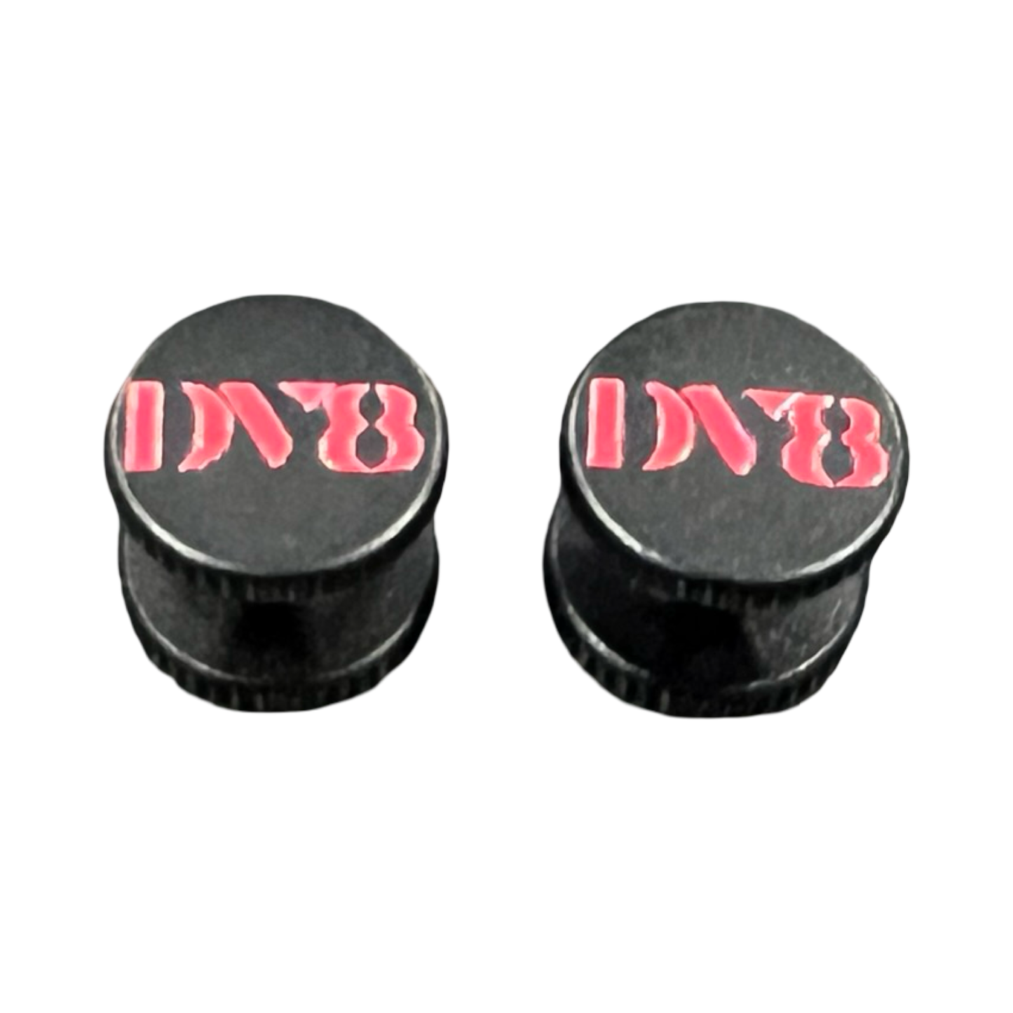 DV8 Red / Black Metal JT Plugs
