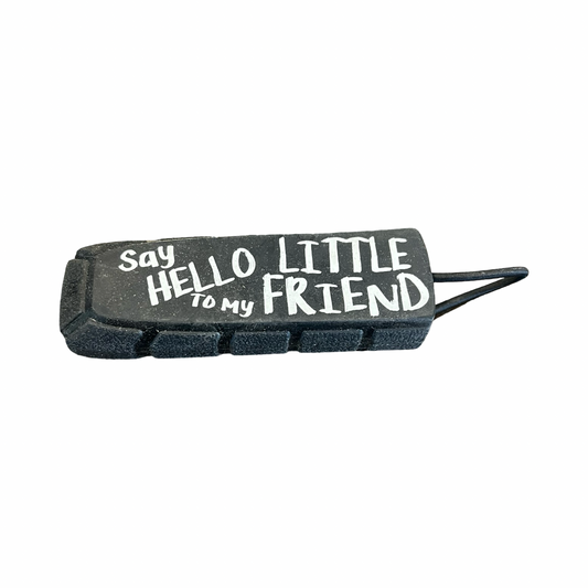 Say Hello to my Little Friend Rubber Exalt Bayonet Barrel Cover