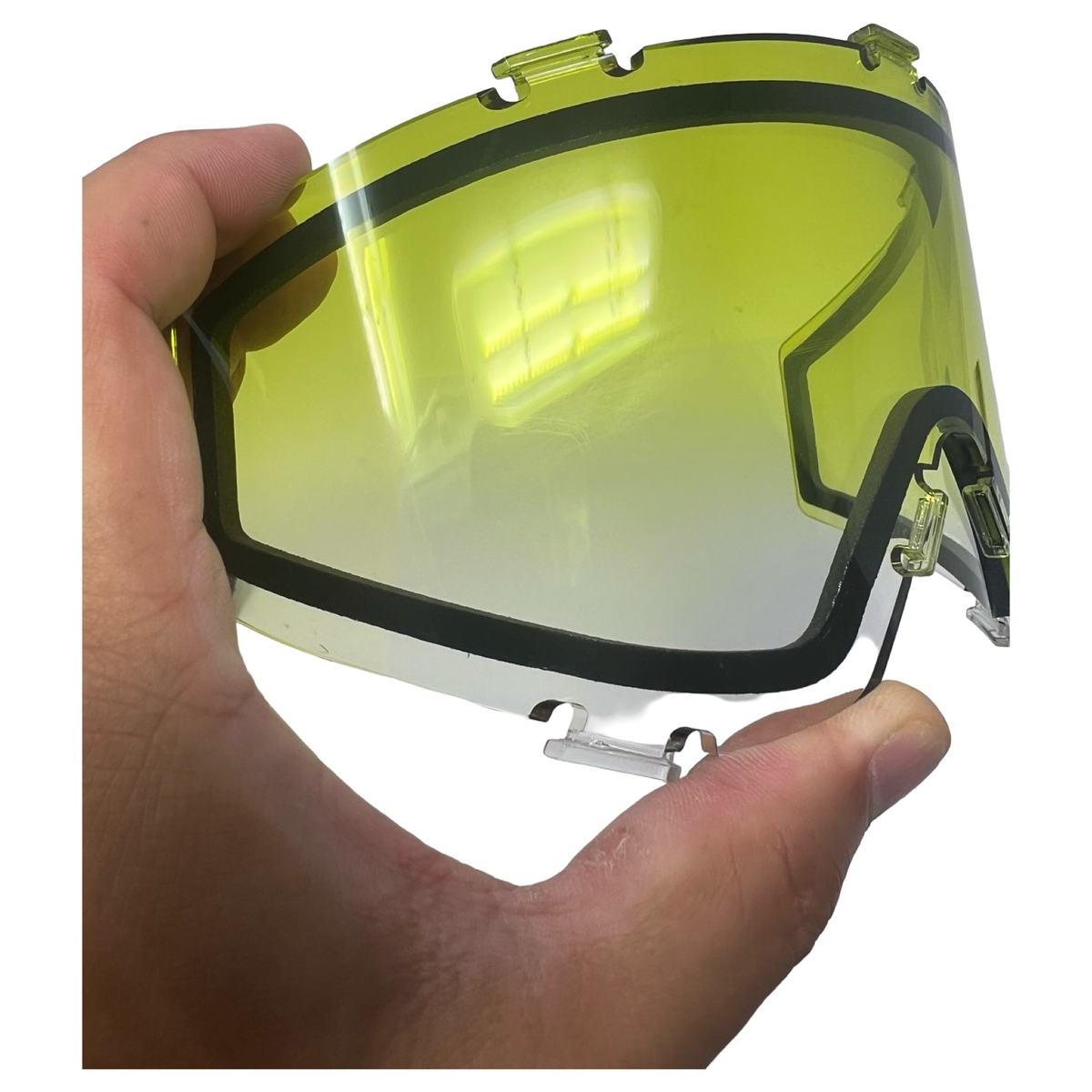 Yellow to Clear Custom JT Lens *Used* (8.5/10 Condition)