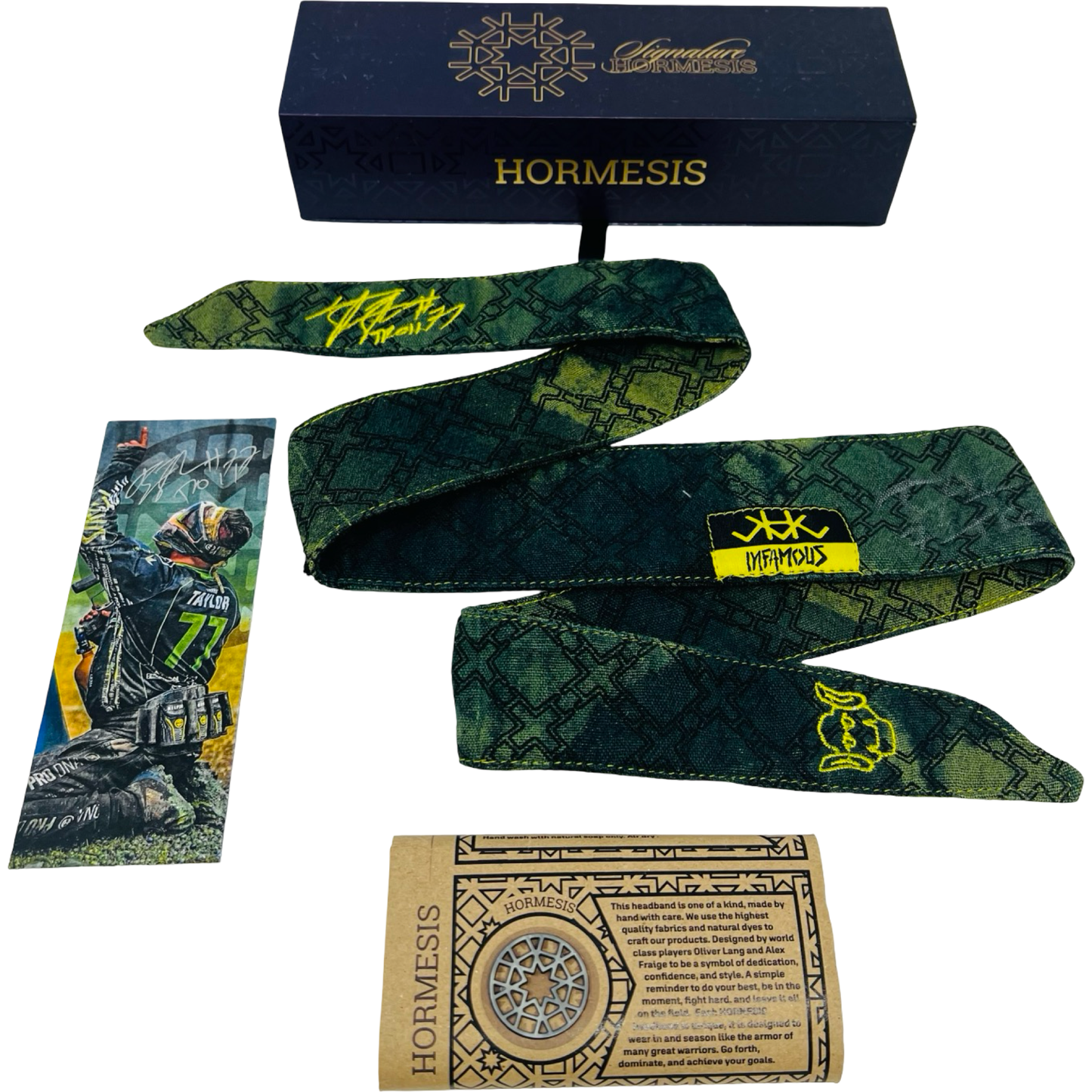 Hormesis Headband - Thomas Taylor Signature Series - “The Troll” (Black H) *Brand New*
