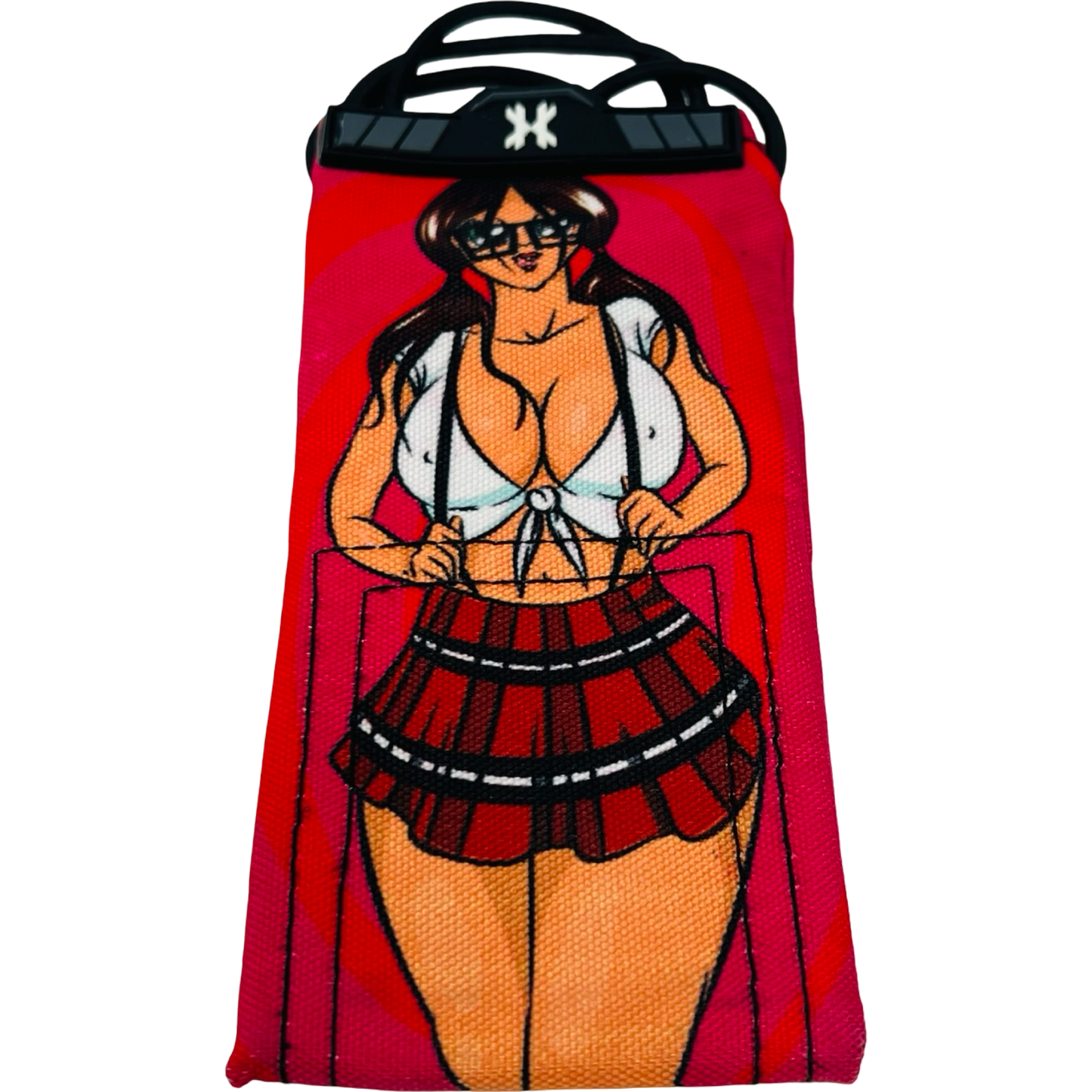 HK Plaid Skirt Girl Barrel Bag
