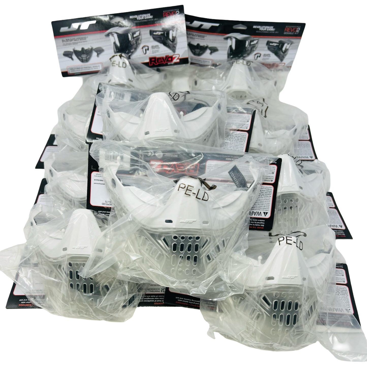 White Revo 2 JT Kit  (Bottoms + Ears) *BRAND NEW*