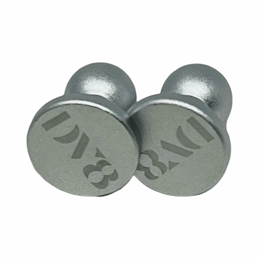 Silver Pure DV8 Metal JT Plugs