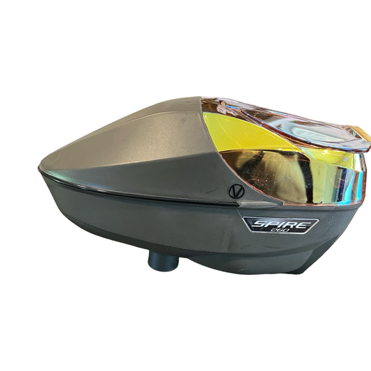 Virtue Spire 260 Hopper Loader w/ Yellow Prismatic Top Shell & Rain Lid