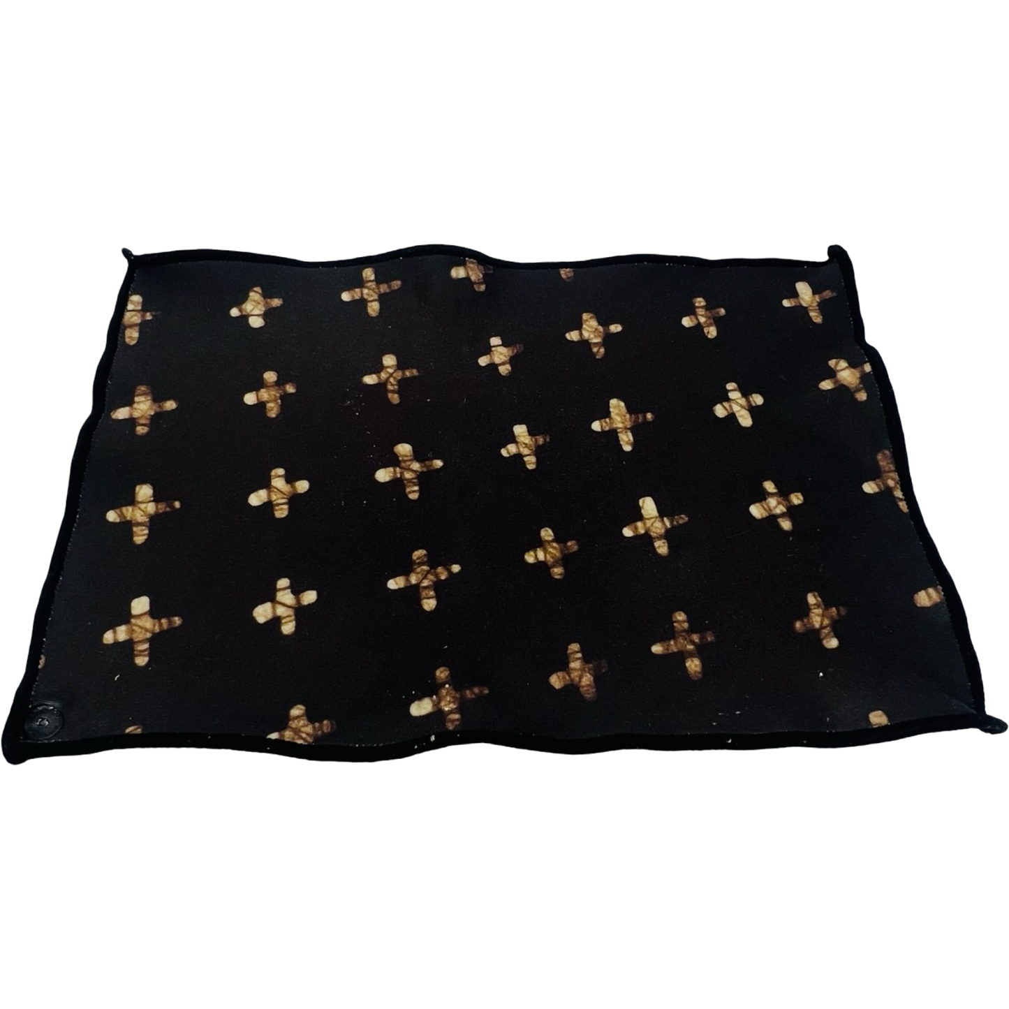 Hormesis MicroFiber Towel - Black & Gold Crux