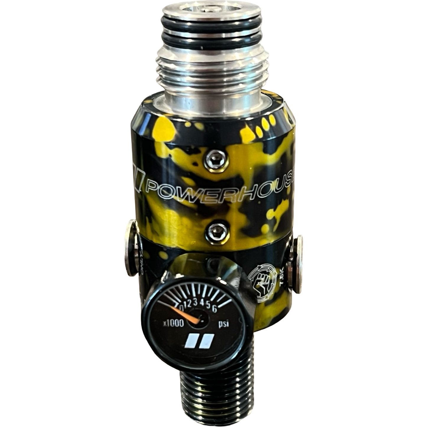 Powerhouse Counterpunch Regulator Gold Black Acid Wash