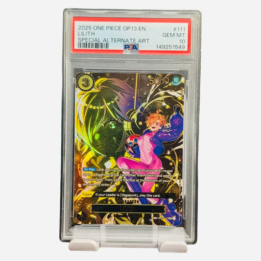 One Piece Lilith (Special Alternate Art) PSA 10 Gem Mint