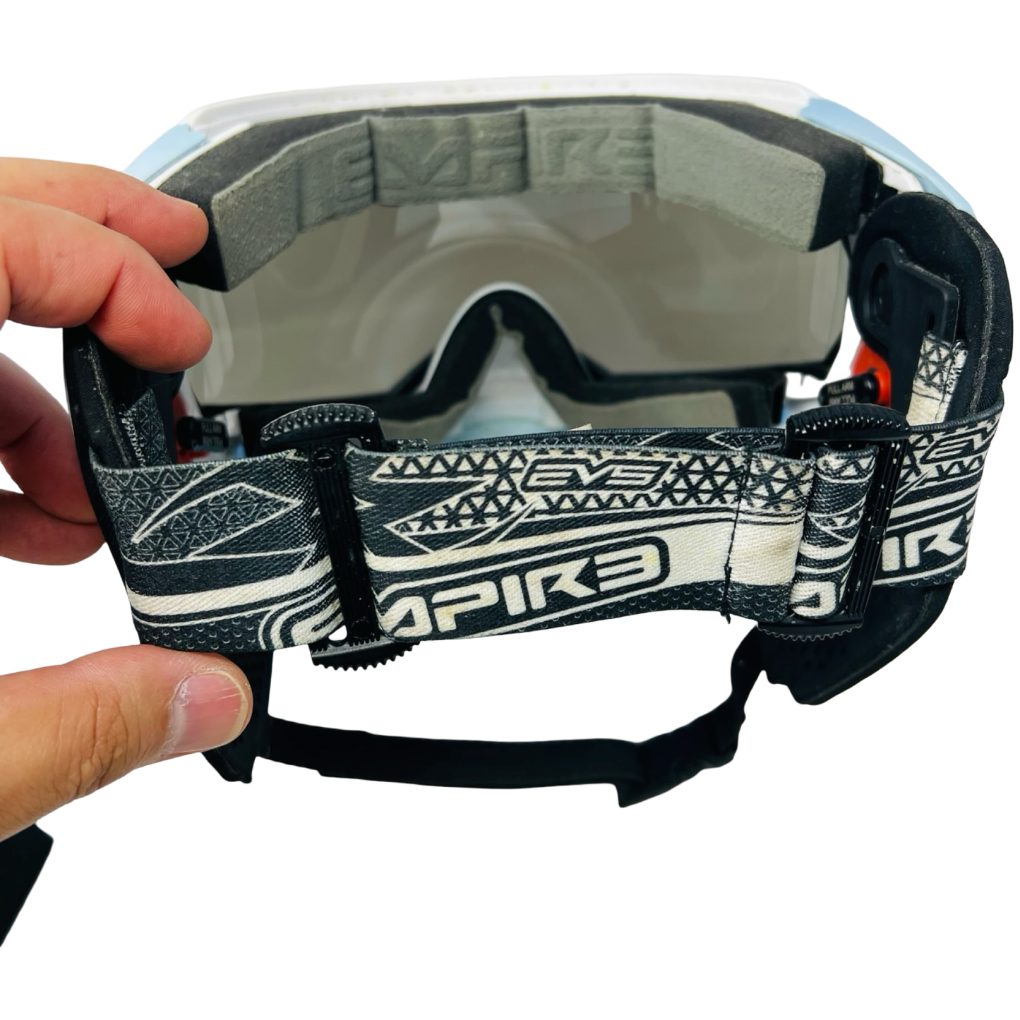 Empire EVS Goggles Mask Baby Blue w/ Blue Prism Lens (used)