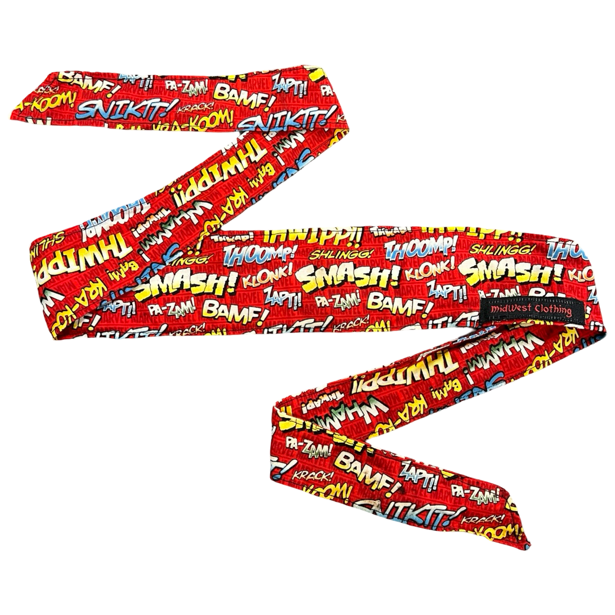 Red Midwest Clothing Headband