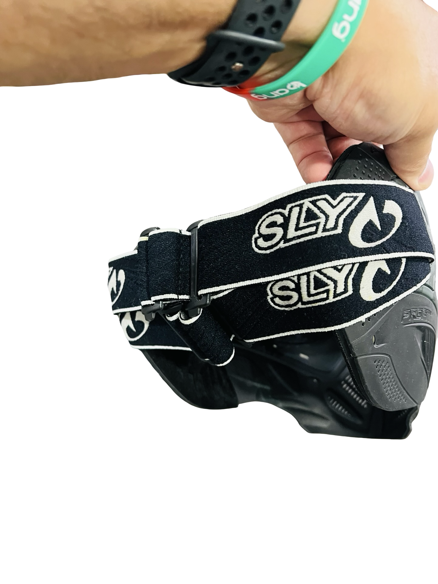 Sly Profit Mask with Chrome Lens and Smoke Fade Lens *MINT*