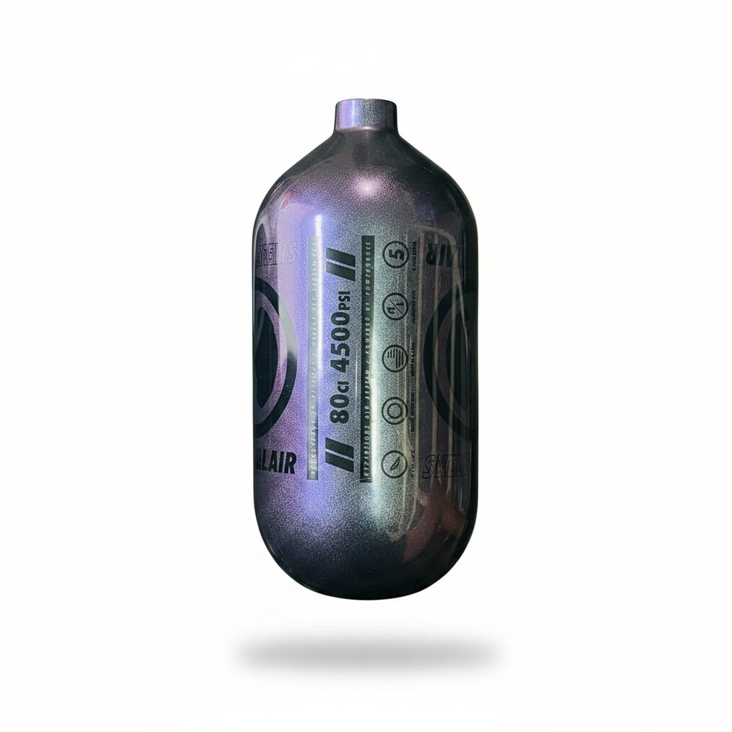 Infamous Purple Chameleon Skull 80ci Bottle Tank *RARE*