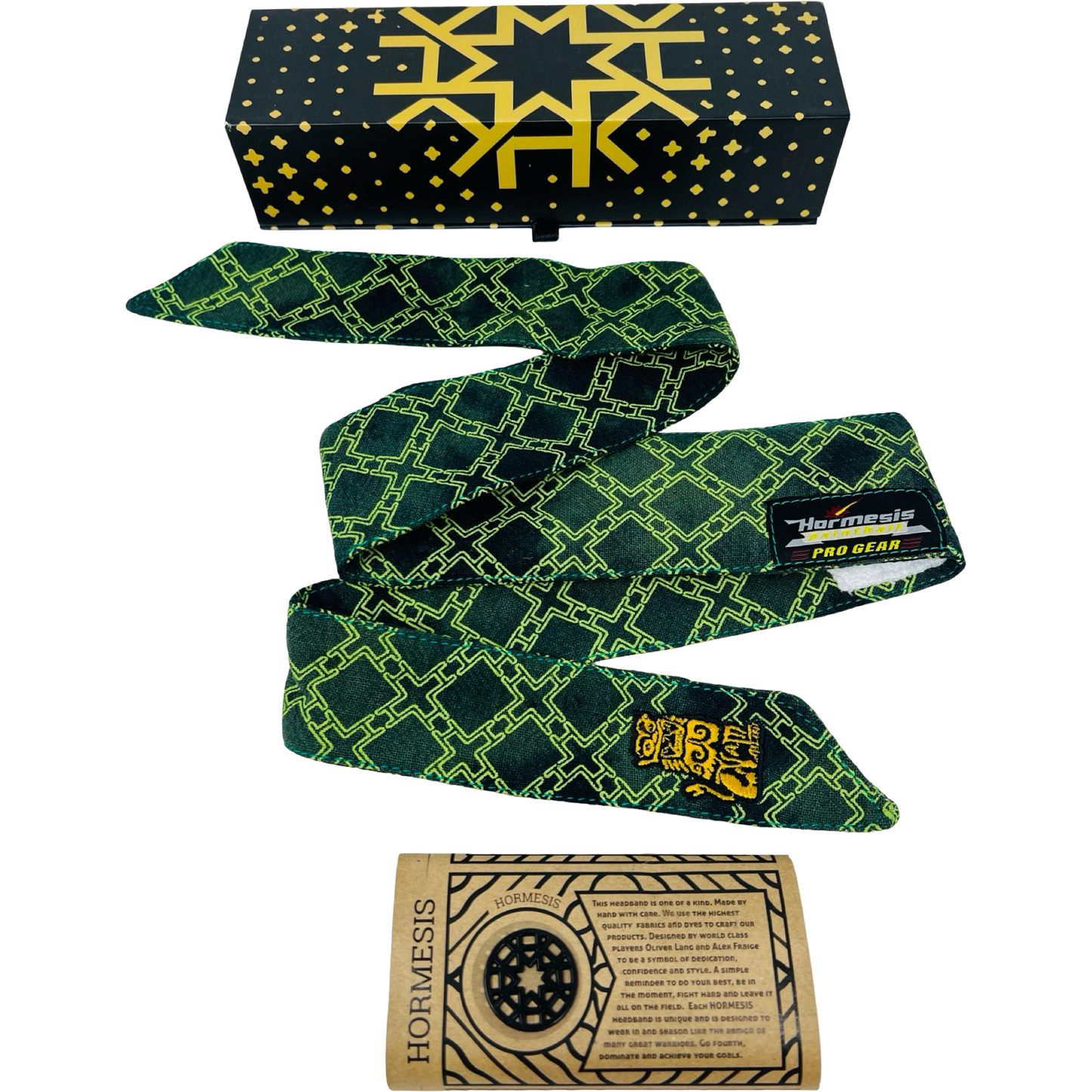 Hormesis Headband - RARE Hattori Hanzo Series - Green Demon *Brand New*