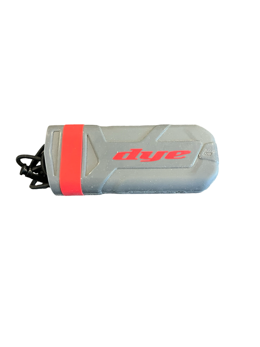 Dye Rubber Barrel Cover - Grey & Red