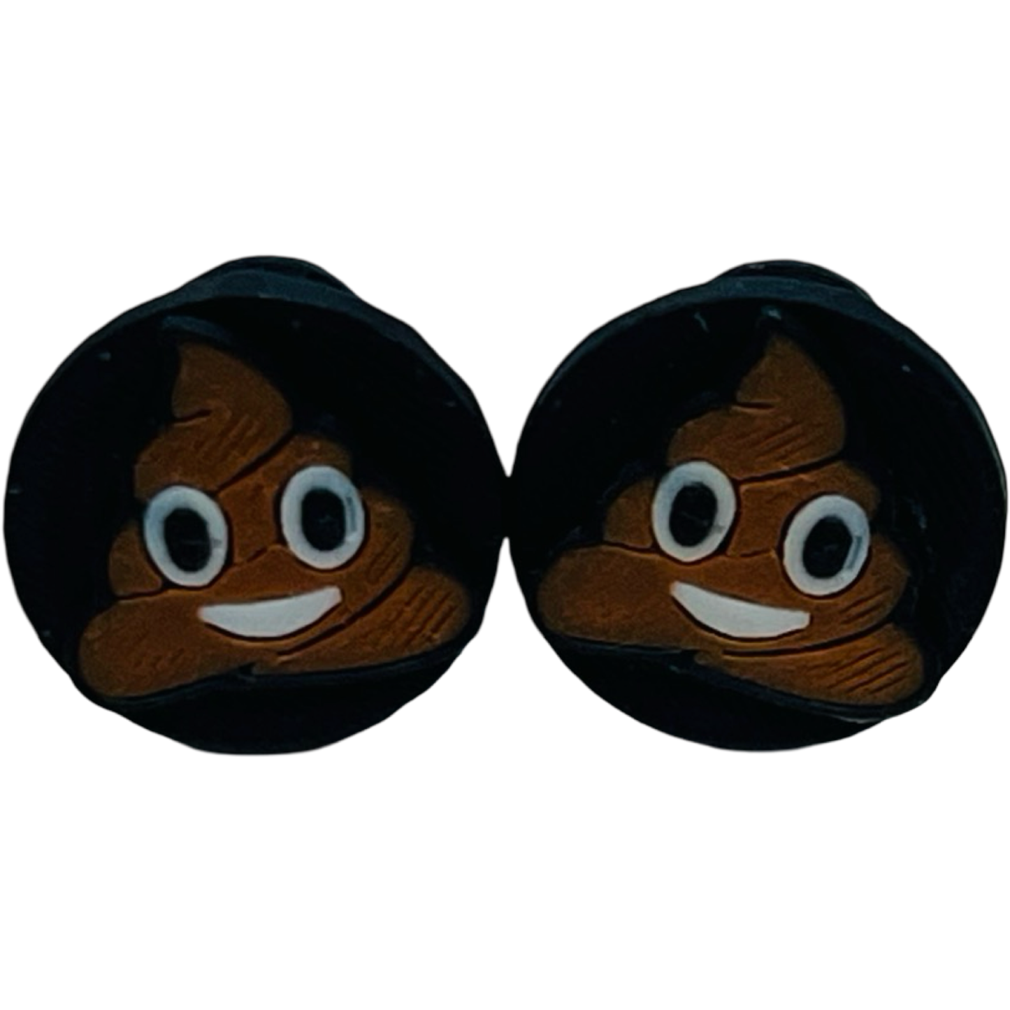Poop Emoji JT Mask Plugs