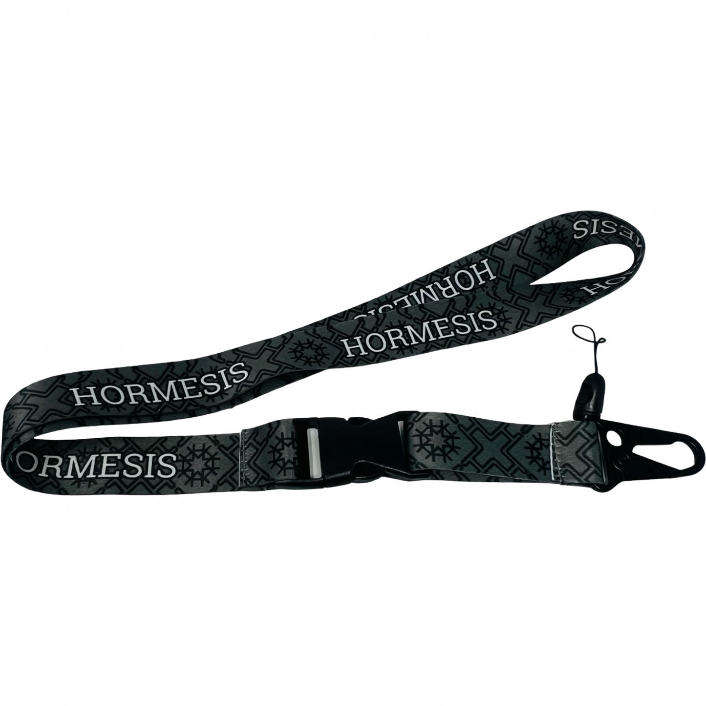 Hormesis Lanyard - Grey Black White
