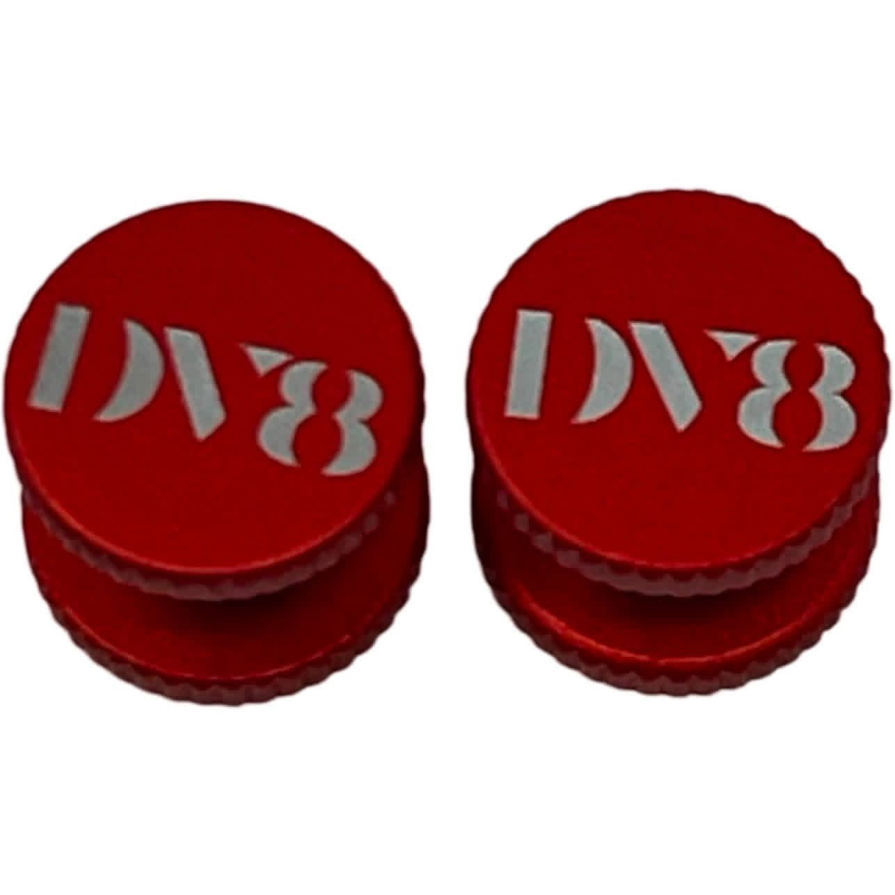 Red DV8 Metal JT Hardware