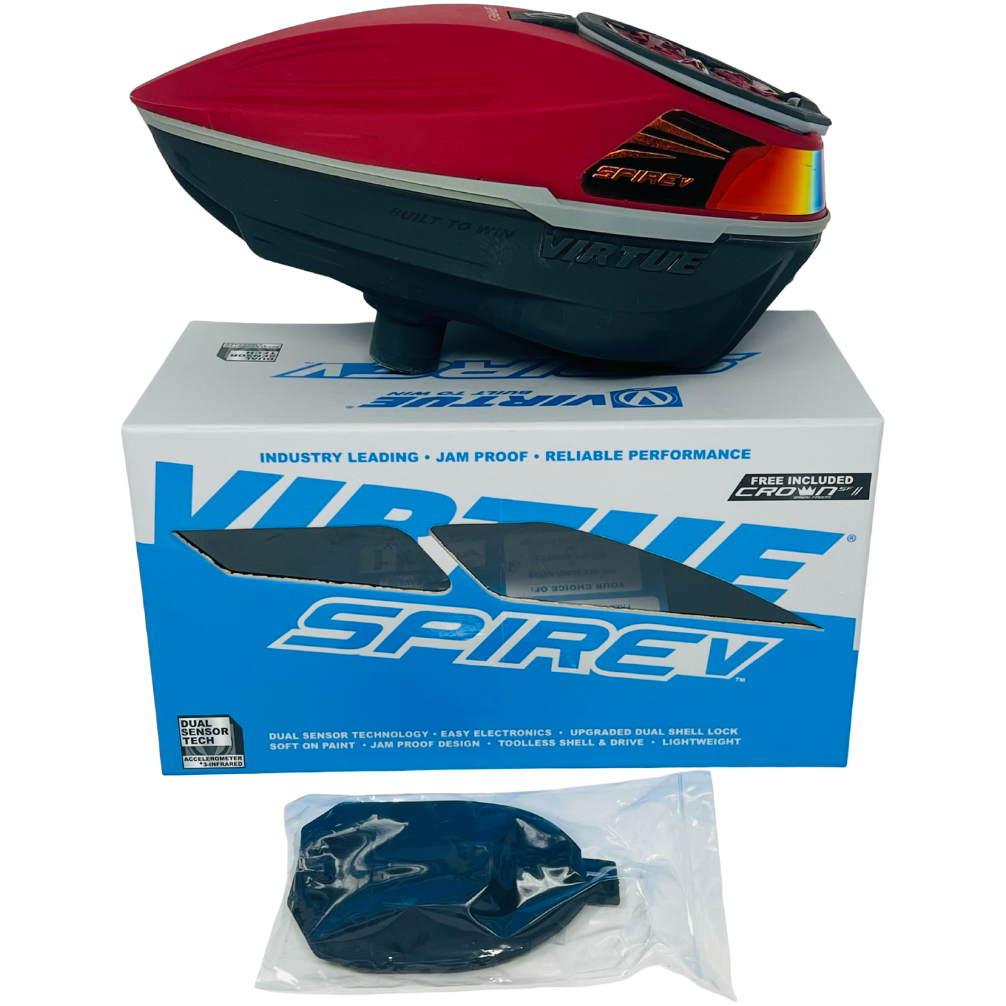 Spire 5 Red & Black *MINT LIKE NEW*