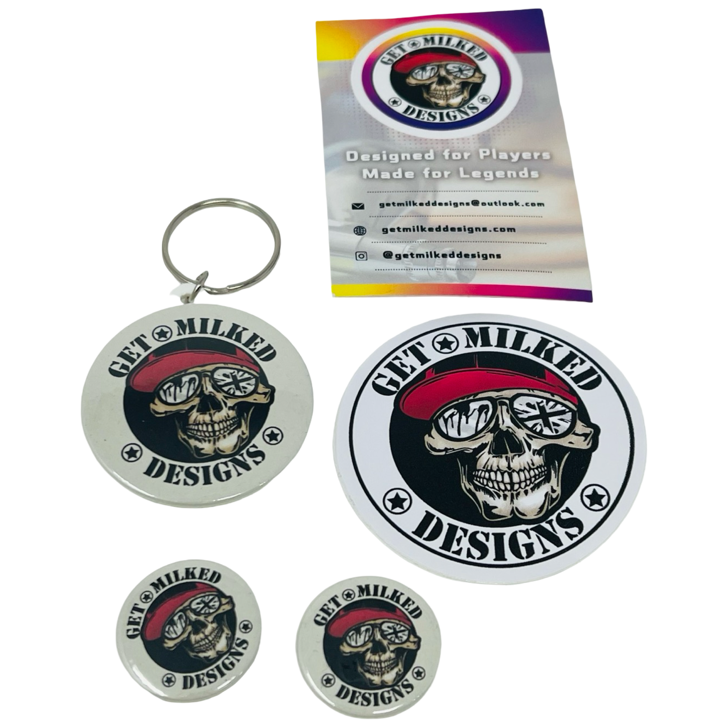Get Milked Designs Swag Pack