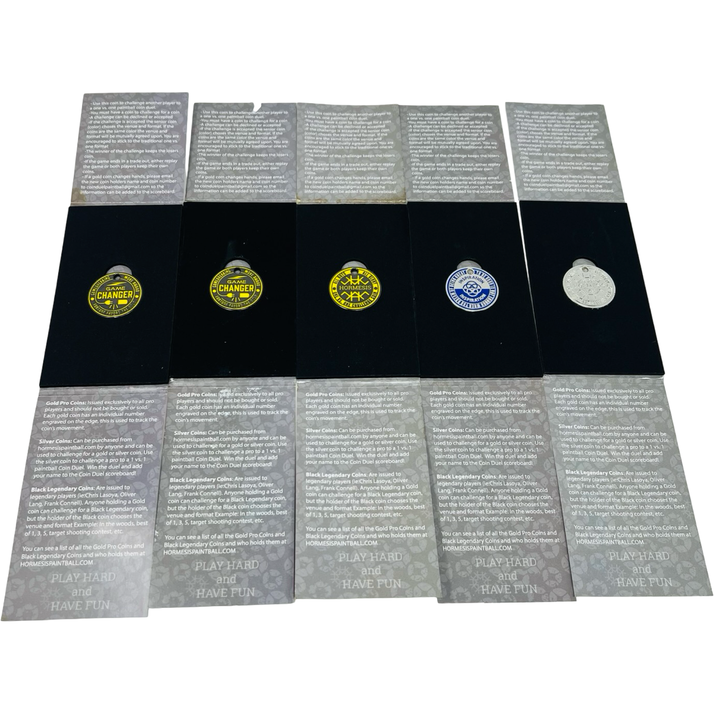 Hormesis Duel Coin (5 Pack)