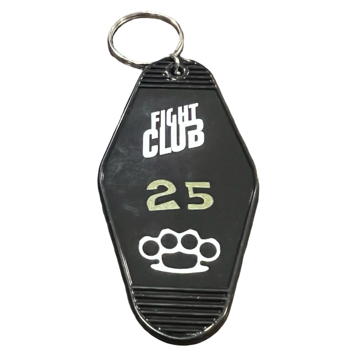 Fight Club Keychain Black