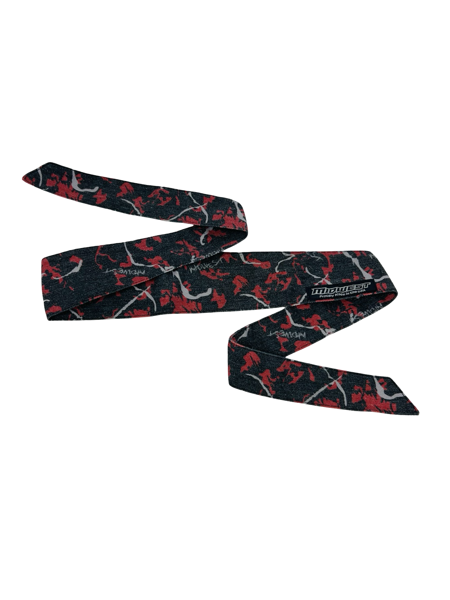 Midwest Headband - Black / Red