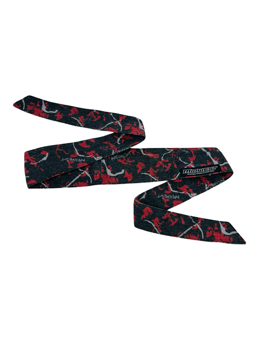 Midwest Headband - Black / Red