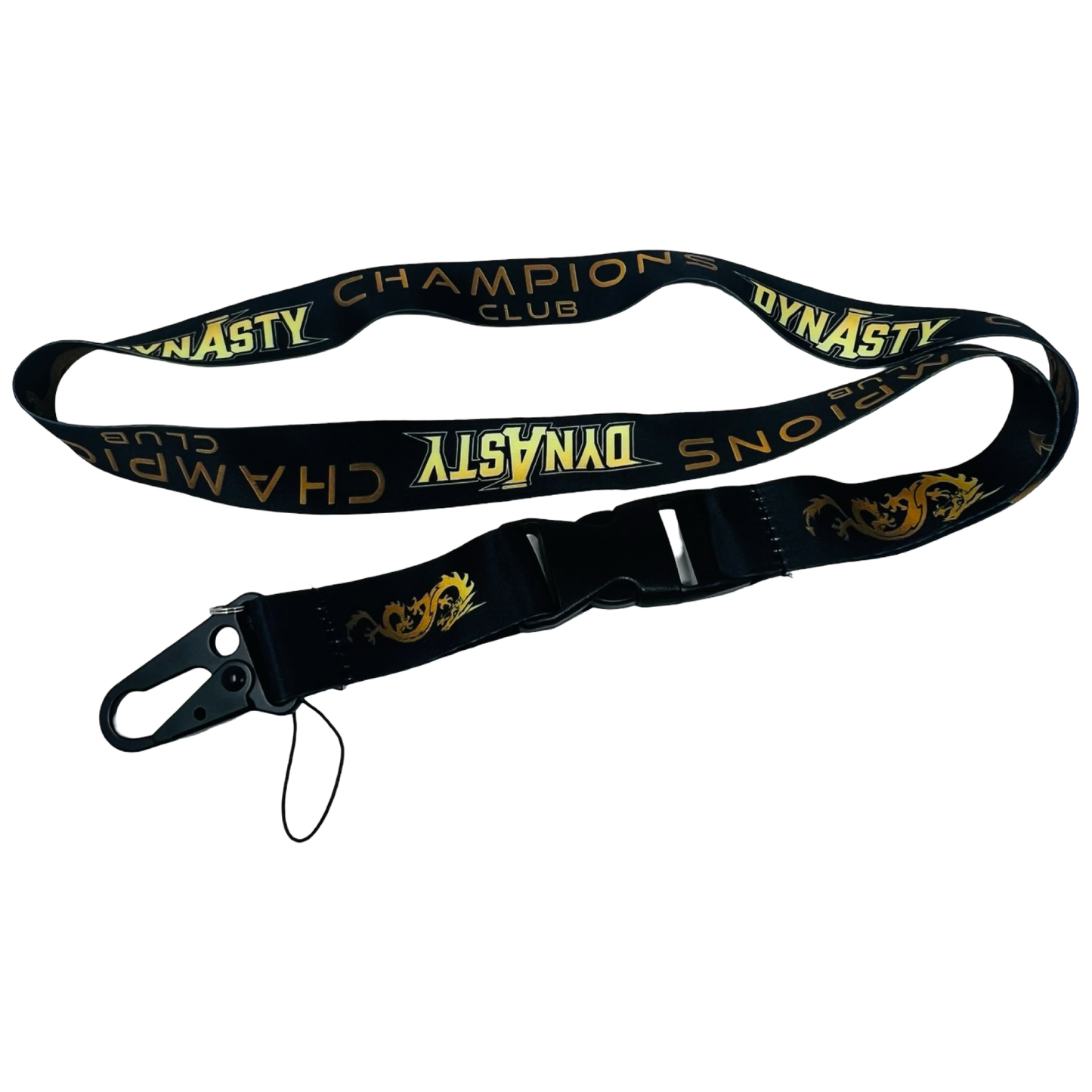 Dynasty Champions Club Gold Dragon Lanyard