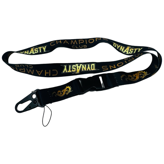 Dynasty Champions Club Gold Dragon Lanyard