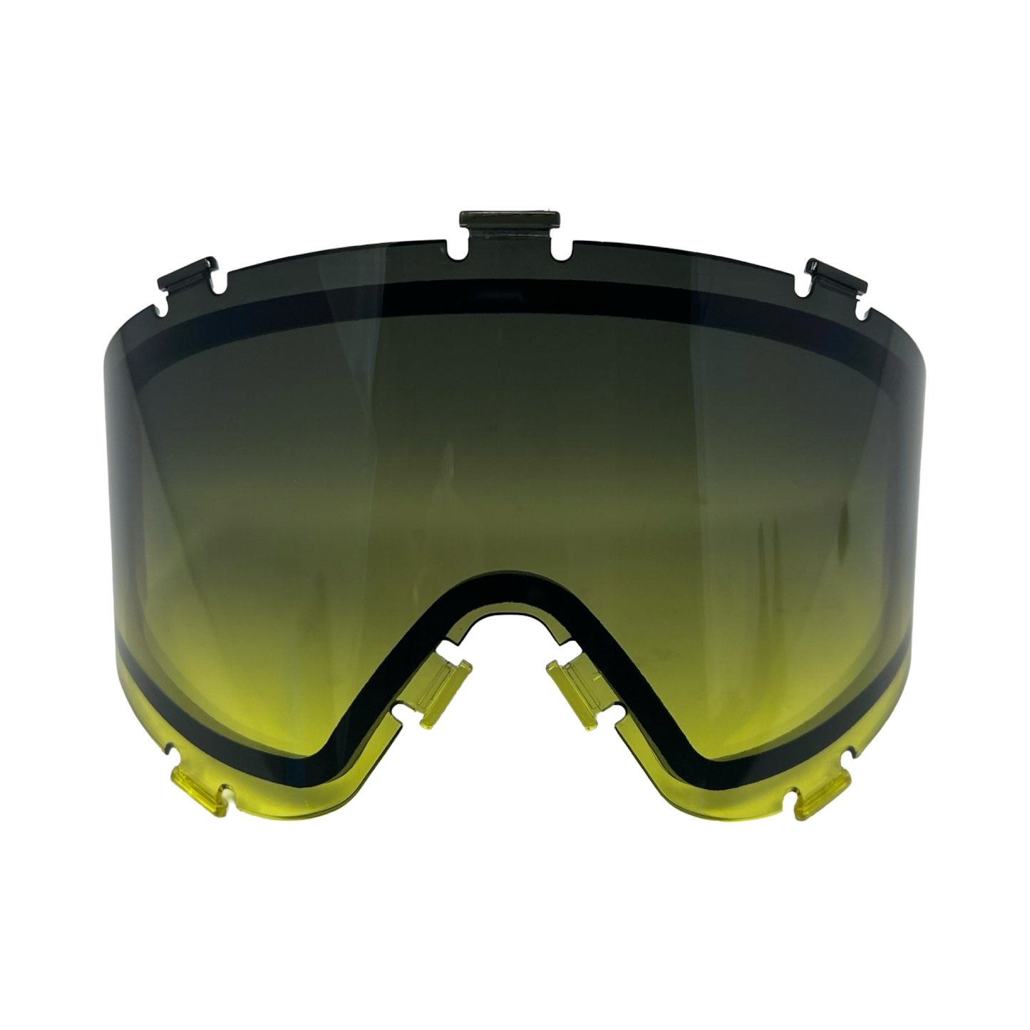 Yellow to Smoke Gradient Fade Lens 9.9/10 NEW