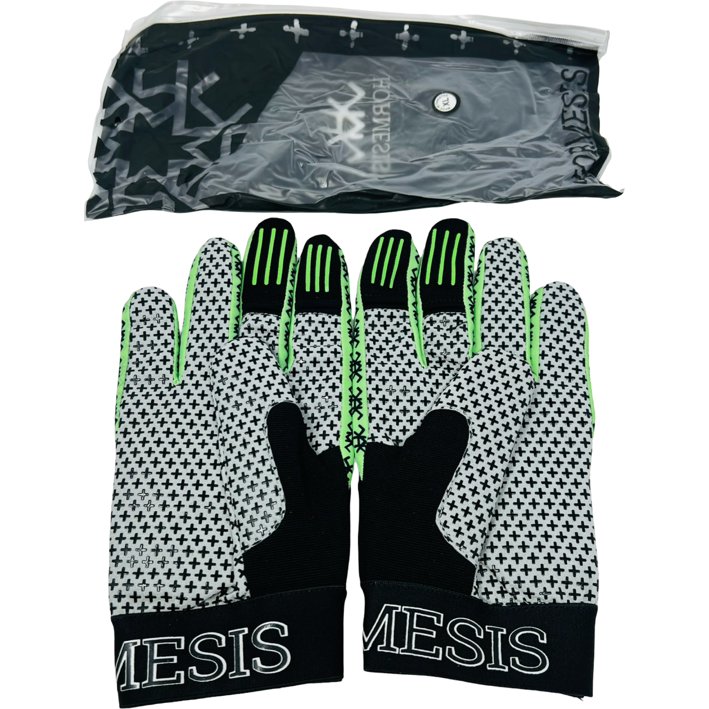 Hormesis Armor Gloves Lime Green / Grey Size XL *BRAND NEW IN PACKAGE*