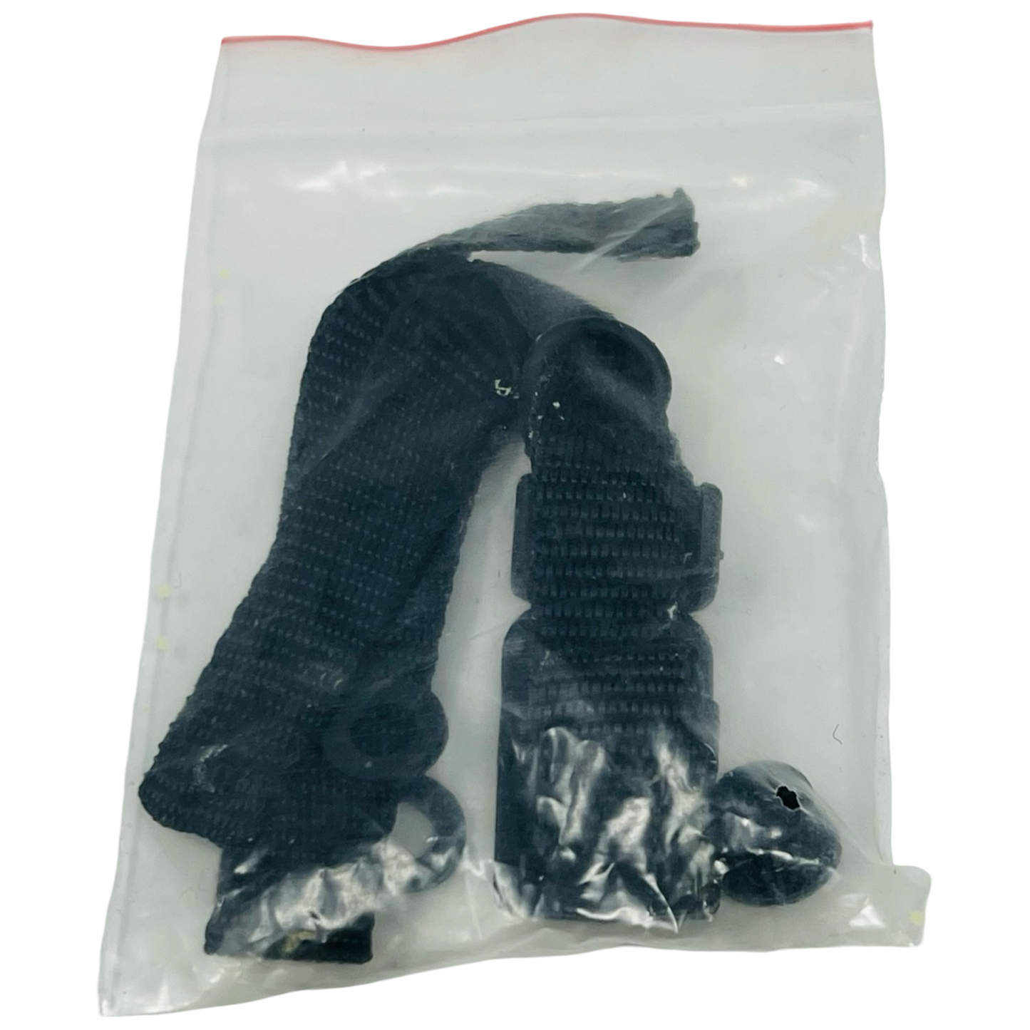 JT Black Chin Strap with Hardware