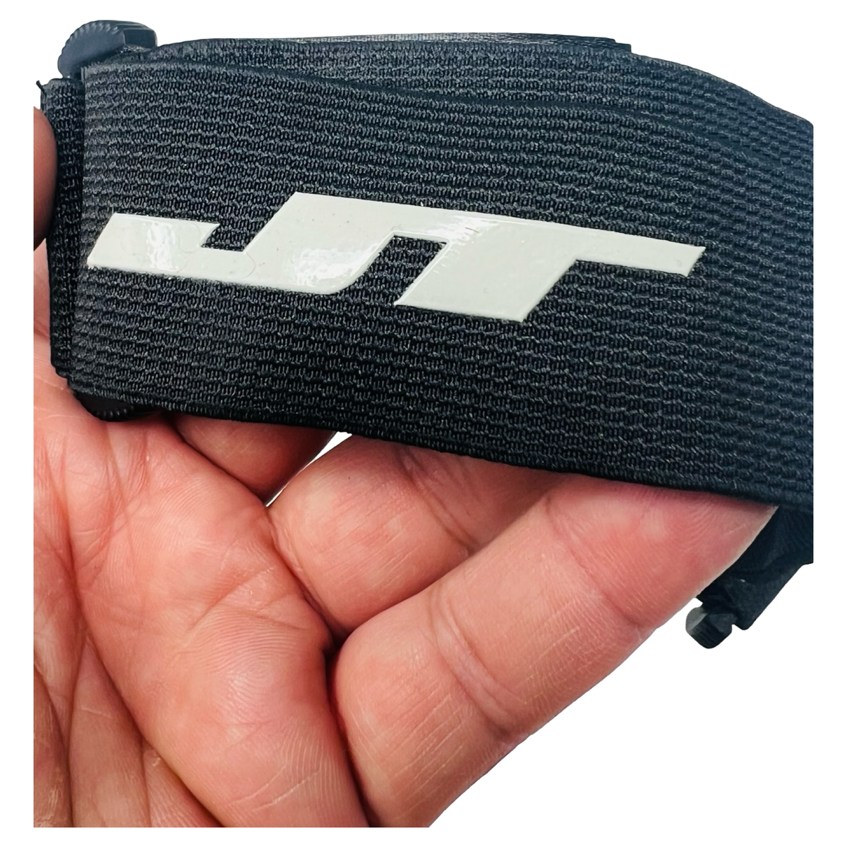 JT Logo Woven Gel Strap (Grey Logo is Gel)