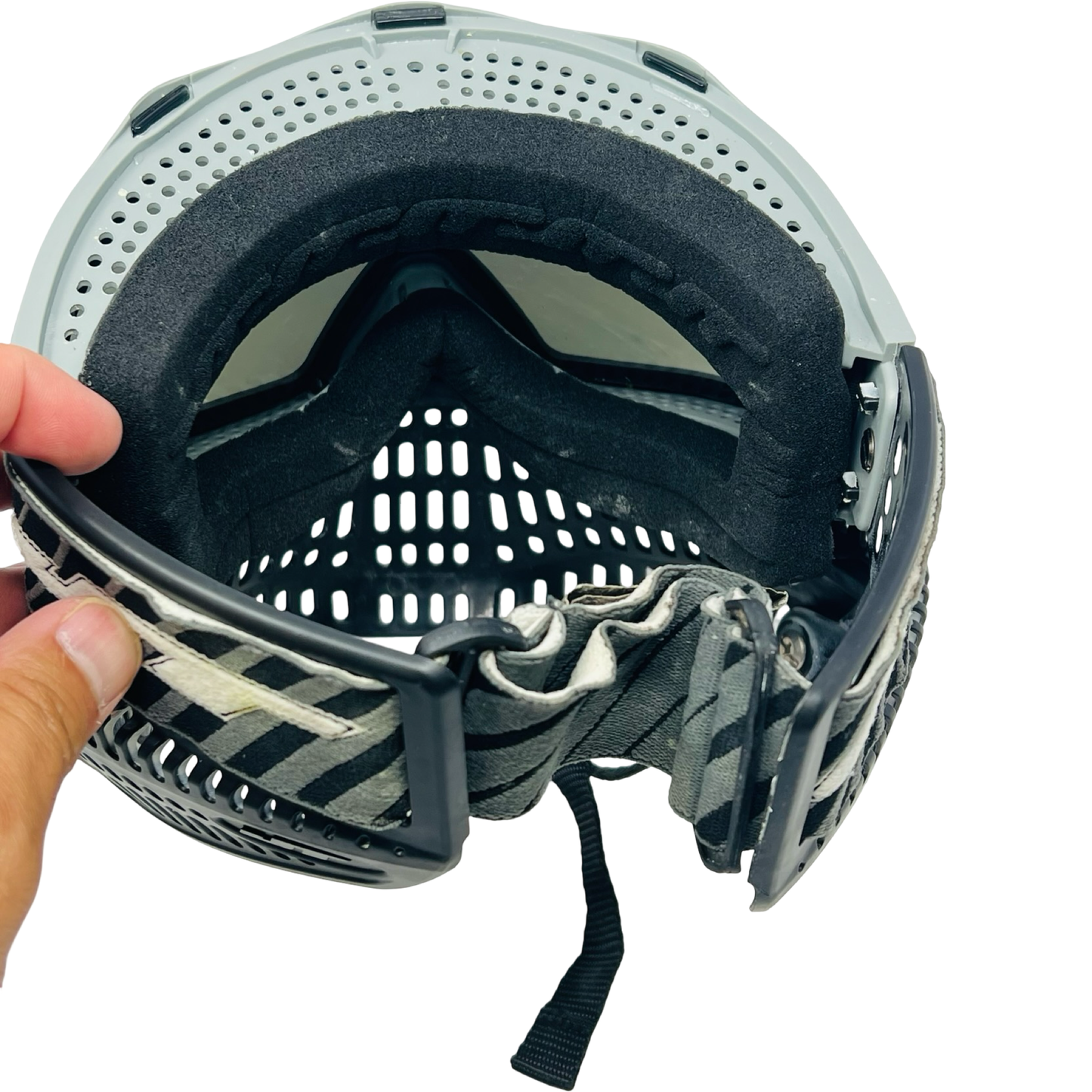 Proflex Full Goggle w/ Grey Frames and Grey Woven Strap