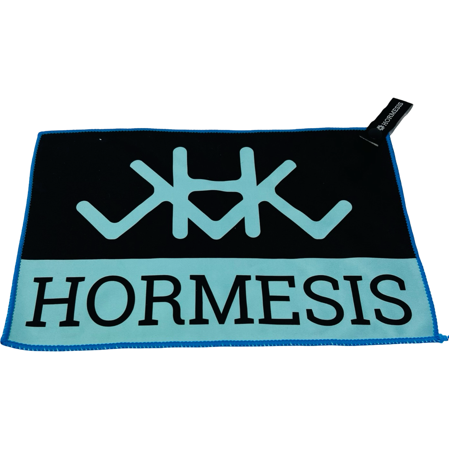 Hormesis Microfiber Towel - Teal & Black